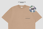BOXY FIT POCKET T-SHIRT MOCKUP, a Shirt Mockup by Barmecide Mockup Studio (Thumbnail 2 of 3)