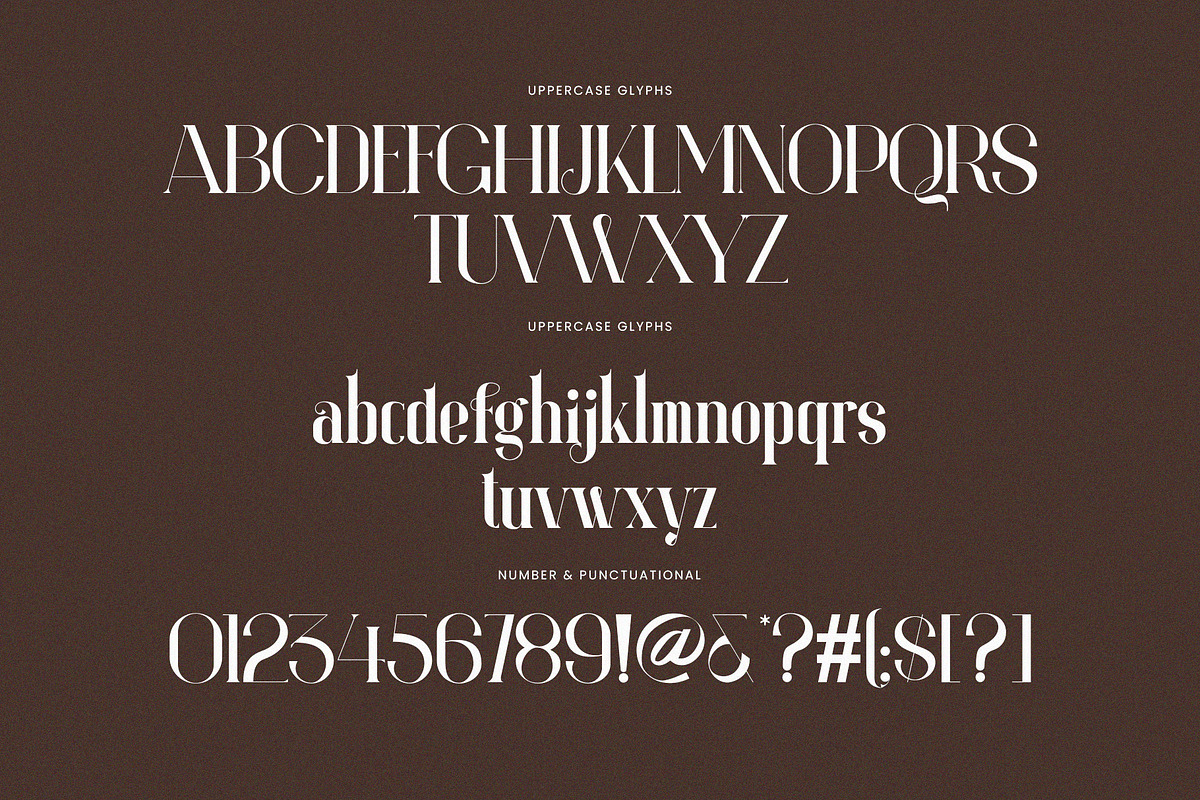 Angilia Elegant Ligature Serif Font, a Serif Font by Perfectype (Photo 7 of 9)