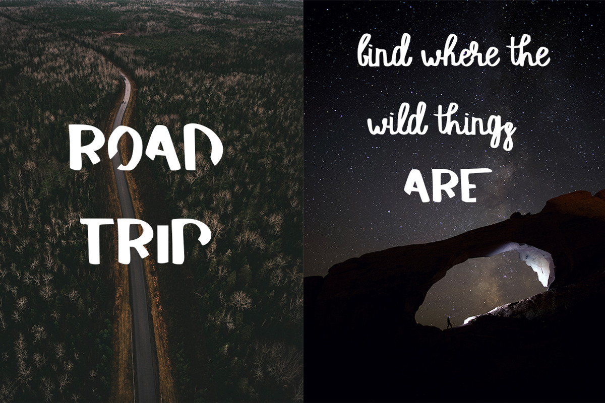 SAVAGE duo script font preview 2