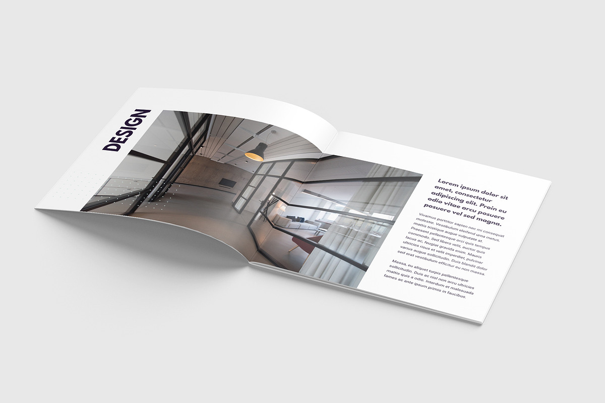 Square Magazine or Brochure Template, a Brochure Template by Wild Ones (Photo 8 of 9)