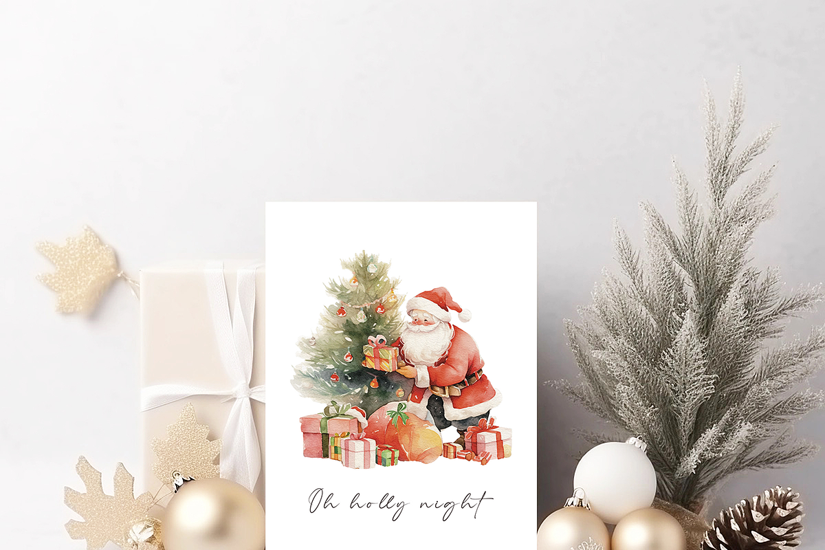 Santa Claus, a Seasonal Illustration by heyiamalice (Photo 9 of 17)