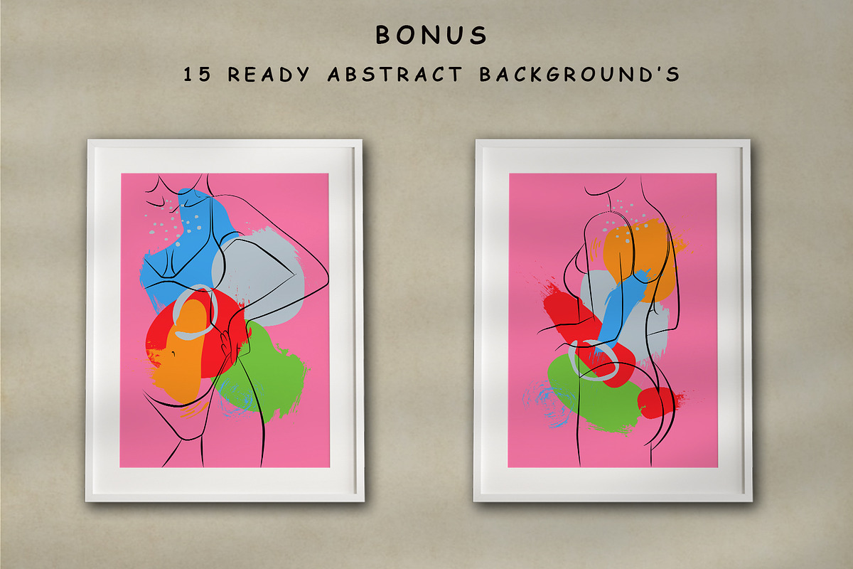 Body line art, a Person Illustration by Vinegret -Shop (Photo 8 of 8)