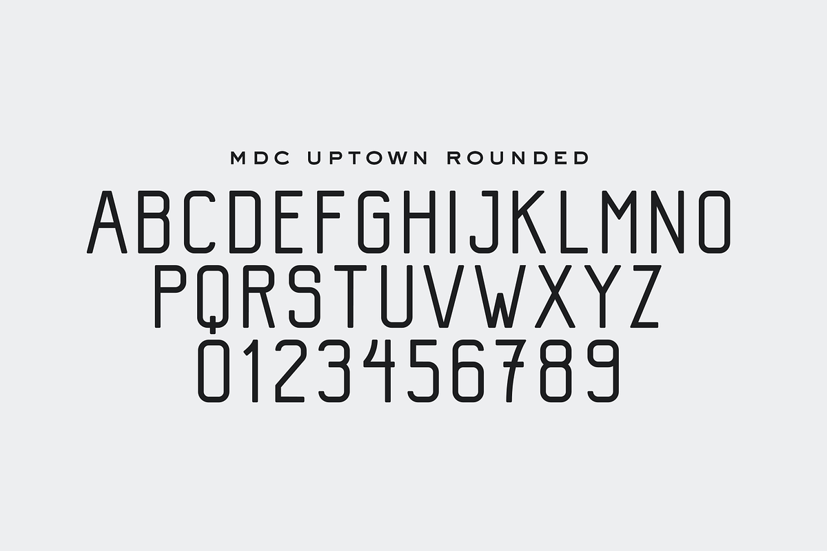 MDC Uptown - A Modern Condensed Font preview 4