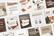 Cozy Collage Instagram Carousels, a Social Media Template by Tabitha Emma (Thumbnail 6 of 9)