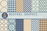 Neutral Graphics, a Pattern Graphic by MatildeGraphics (Thumbnail 1 of 4)