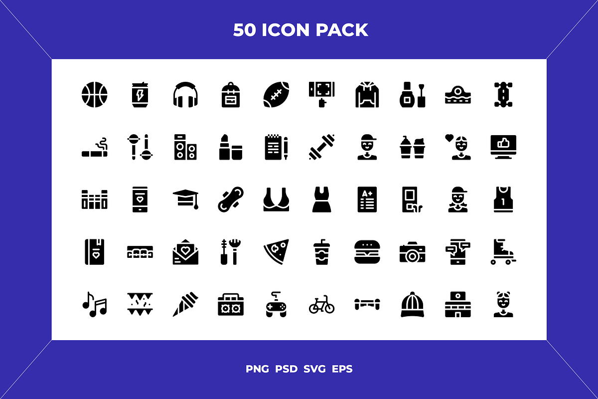 Teenager icons, an Outline Icon by Wencory (Photo 1 of 2)