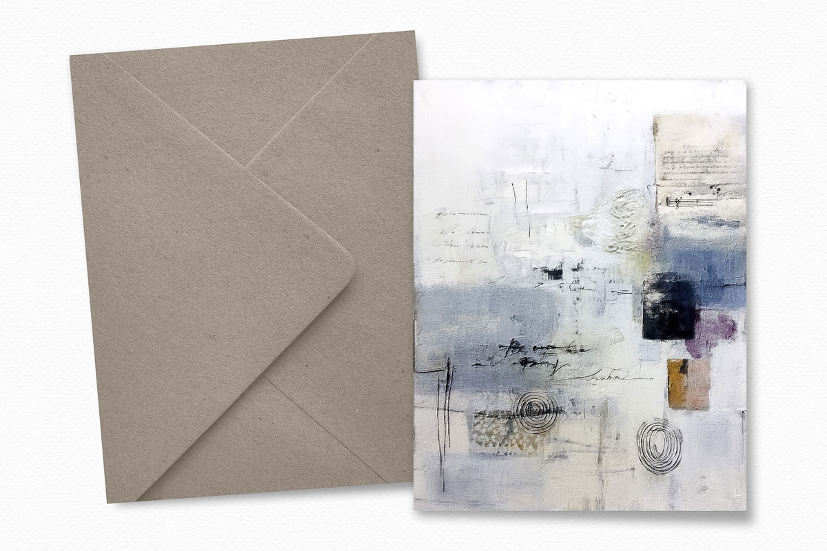 Dusty Blue Layers, a Decorative Illustration by rileyBgraphics (Photo 4 of 6)