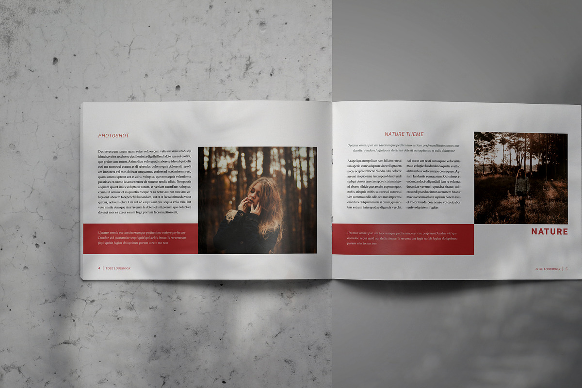 POSE - Lookbook Brochure Template, a Brochure Template by Indotitas (Photo 3 of 9)