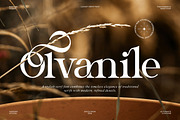 Olvanile || Modern Classy Serif Font, a Serif Font by Ermedia Studio (Thumbnail 1 of 10)