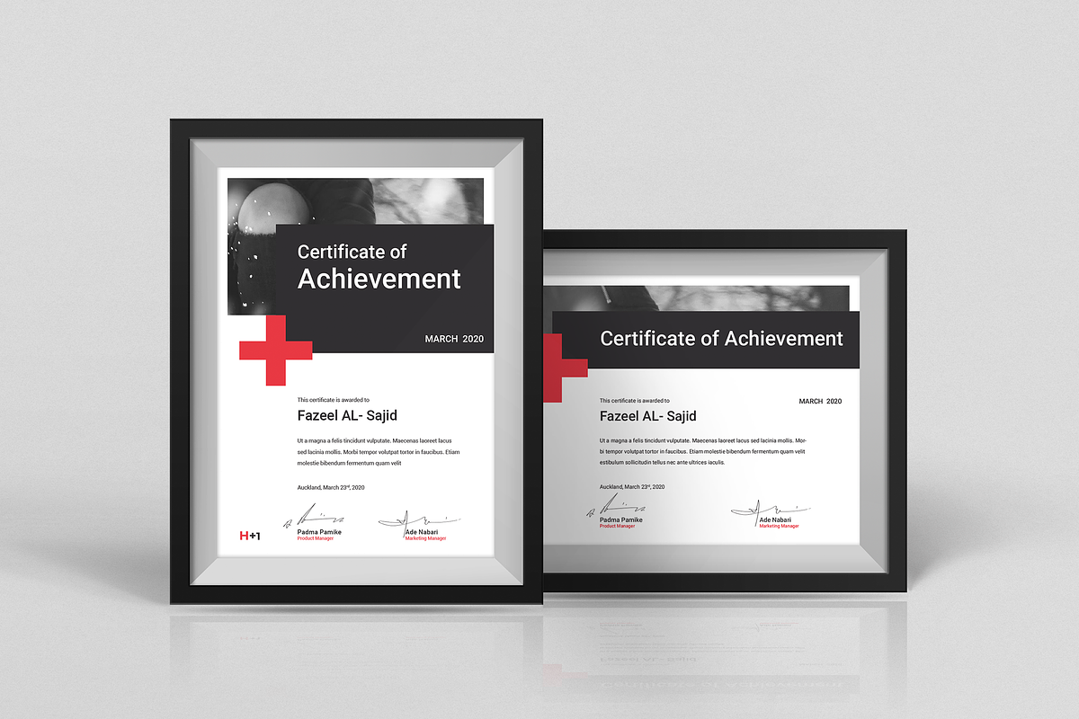Certificate, a Stationery Template by BOXKAYU (Photo 1 of 9)