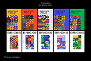 BRICKS VOL2 Patterns Collection, a Pattern Graphic by Katedsgn (Thumbnail 11 of 11)
