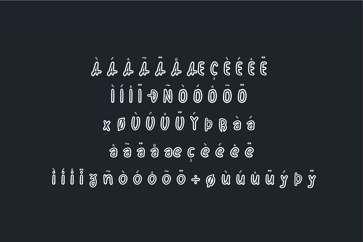 Doodle, a Symbol Font by WAP (Photo 5 of 5)