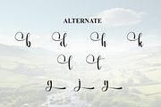 Highland | Script Font, a Handwritten Font by Scratchones (Thumbnail 8 of 9)