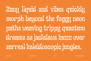 Dripero – Psychedelic Liquify Retro, a Sans Serif Font by Typia Nesia (Thumbnail 6 of 12)