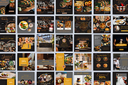 PROFESSIONAL RESTAURANT INSTAGRAM, a Social Media Template by Daring Digies (Thumbnail 3 of 10)