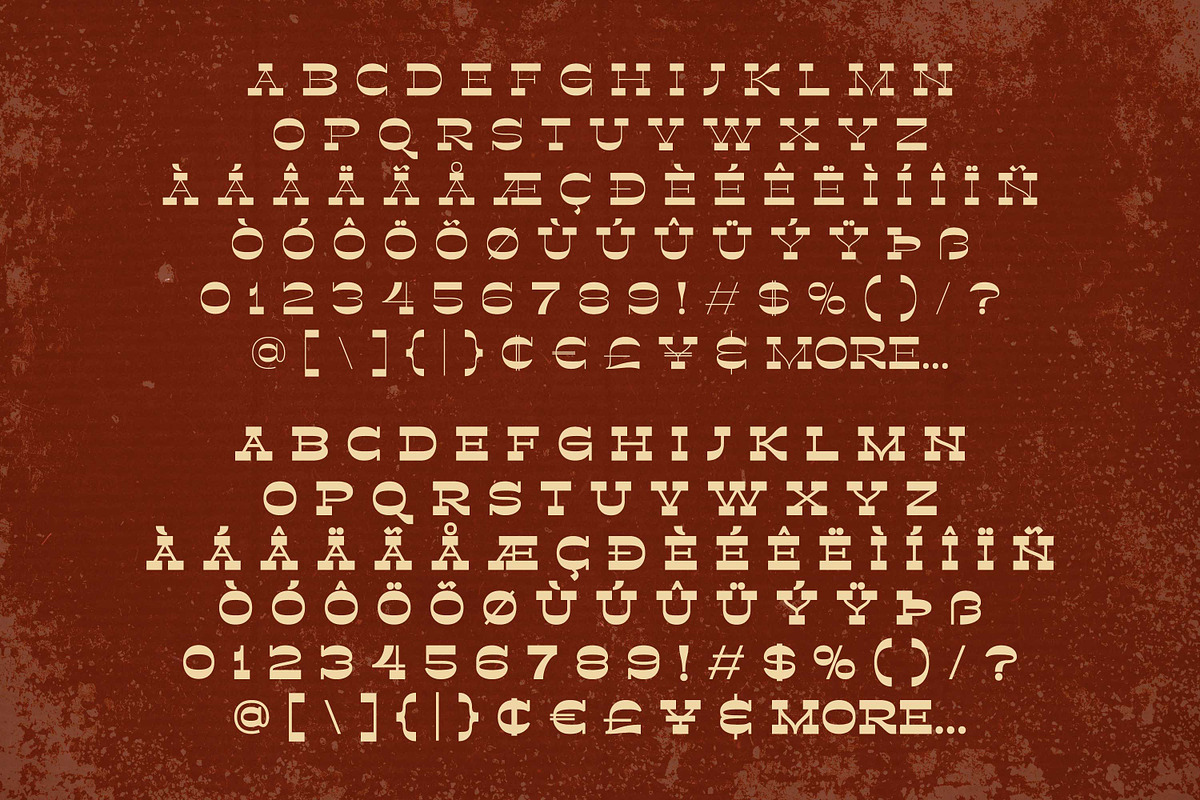 Retroman - Vintage Slab, a Slab Serif Font by Almarkhatype (Photo 9 of 10)