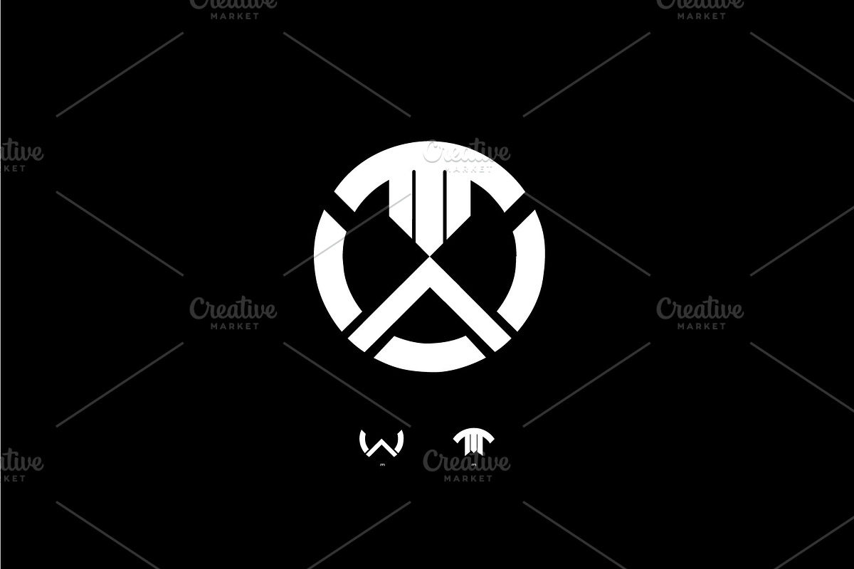 Letter W E logo concept, a Branding & Logo Template by Dilum360 (Photo 1 of 2)