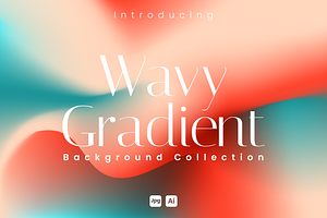 Wavy Gradient Background Collection