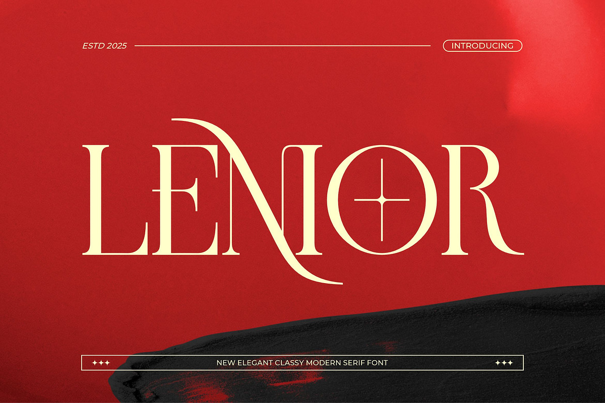 Lenior || Modern Classy Serif Font, a Serif Font by Ermedia Studio (Photo 1 of 10)