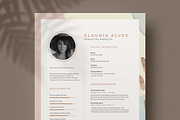 Modern Resume Template CV, a Resume Template by Theme Weavers (Thumbnail 1 of 5)