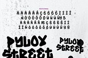 Pylox Street - Bold Graffiti Font, a Font by Garisman Std (Thumbnail 10 of 11)