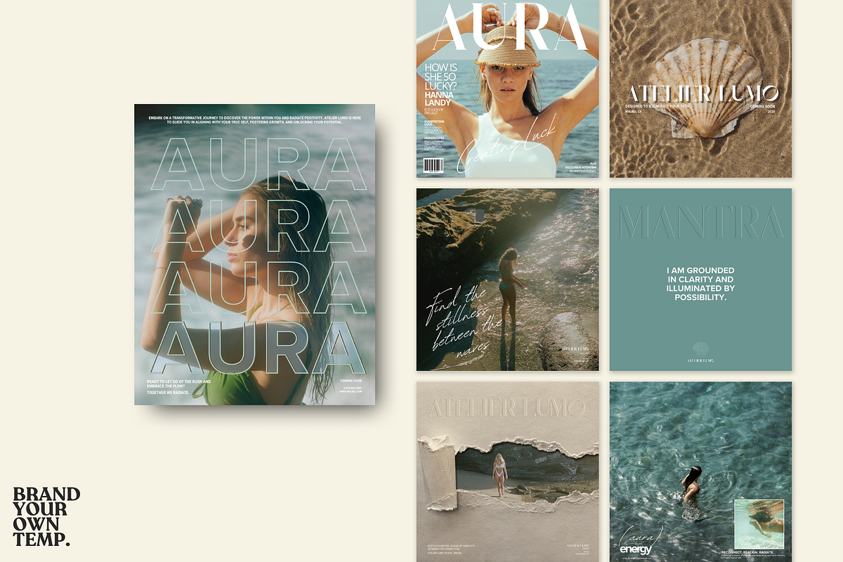 Yoga, Meditation, Spiritual Canva, a Templates & Theme by BYOTstudios (Photo 2 of 11)