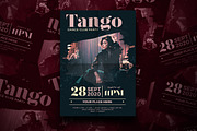Modern Tango Dance Party Flyer, a Flyer Template by Tokosatsu (Thumbnail 3 of 4)