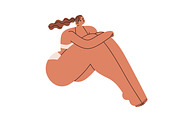Naked body positive women set, a Person Illustration by Good Studio (Thumbnail 8 of 8)