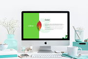 Presentation in ECO style + Logo, a Presentation Template by Kseniia (Thumbnail 4 of 8)