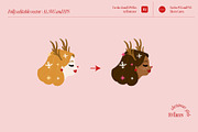 Christmas girls Collection, a Decorative Illustration by The Creative Butternut (Thumbnail 4 of 9)