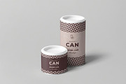 Paper Can Mock-up, a Cups & Container Mockup by zippypixelstudio (Thumbnail 12 of 14)