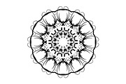 Modern Black and White Mandala Pack, a Decorative Illustration by NJ Himel (Thumbnail 17 of 101)