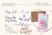 Valentine's Day - background, a Background Graphic by Collection by VY (Thumbnail 7 of 9)