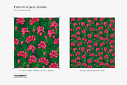 Bold Tropical Floral Pattern, a Pattern Graphic by likorbut (Thumbnail 4 of 15)