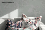 Decorative Pillows on Couch Mockup, a Household Mockup by creatsy5 (Thumbnail 4 of 6)