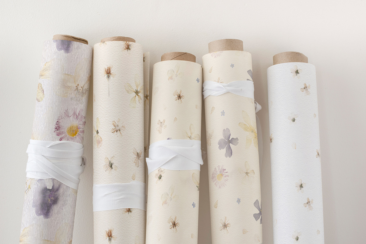 Hana Washi Seamless paper Flower PNG, a Pattern Graphic by mila_leev (Photo 6 of 23)