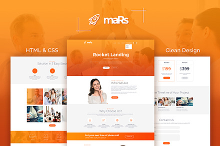 maRs Business Startup HTML Template, a HTML Template by MotoCMS