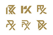 Letter RX Logo Set, a Branding & Logo Template by Buqancreative (Thumbnail 3 of 4)