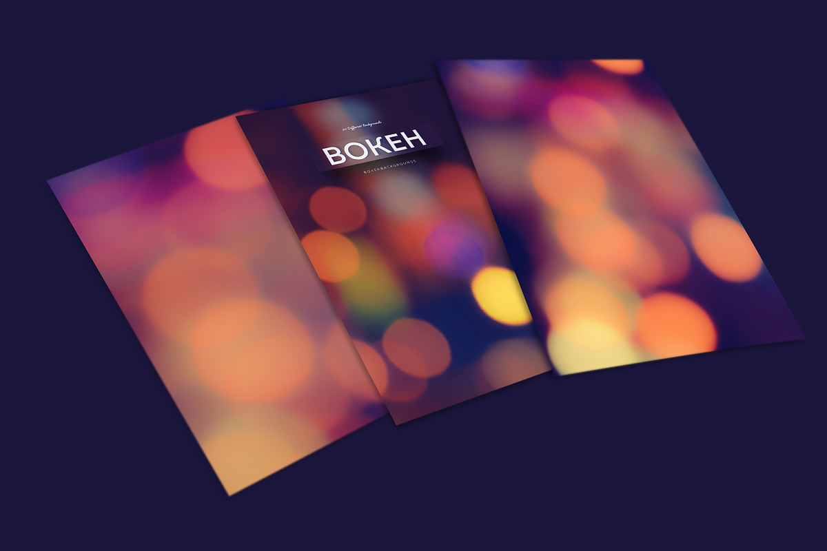 60 Bokeh Blur  Backgrounds, a Wallpaper Graphic by BIBIART (Photo 2 of 8)