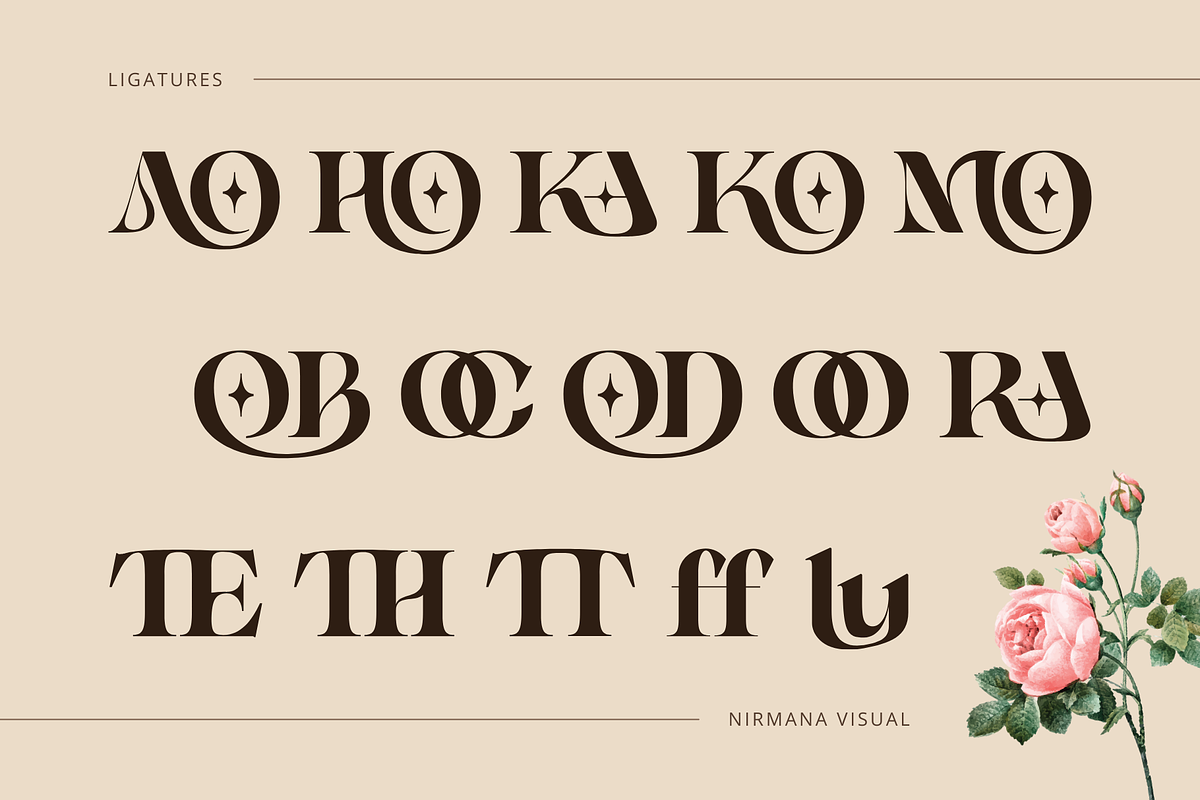 Mekay Vintage - Branding Logo Font, a Serif Font by Nirmana Visual (Photo 7 of 11)