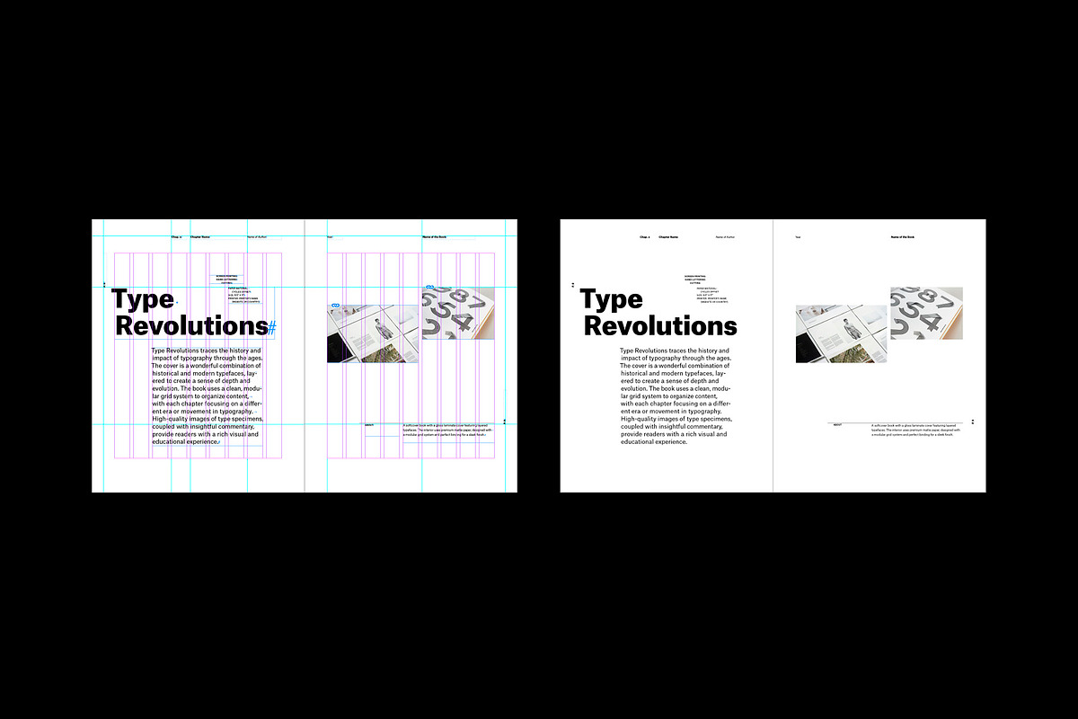 Modern Portfolio Template With Spine preview 5