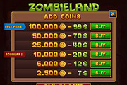 Zombie slots game KIT, an Illustration by Saranai Store (Thumbnail 2 of 11)