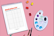 Chronic pain health planner, a Stationery Template by TiveCreate (Thumbnail 2 of 3)
