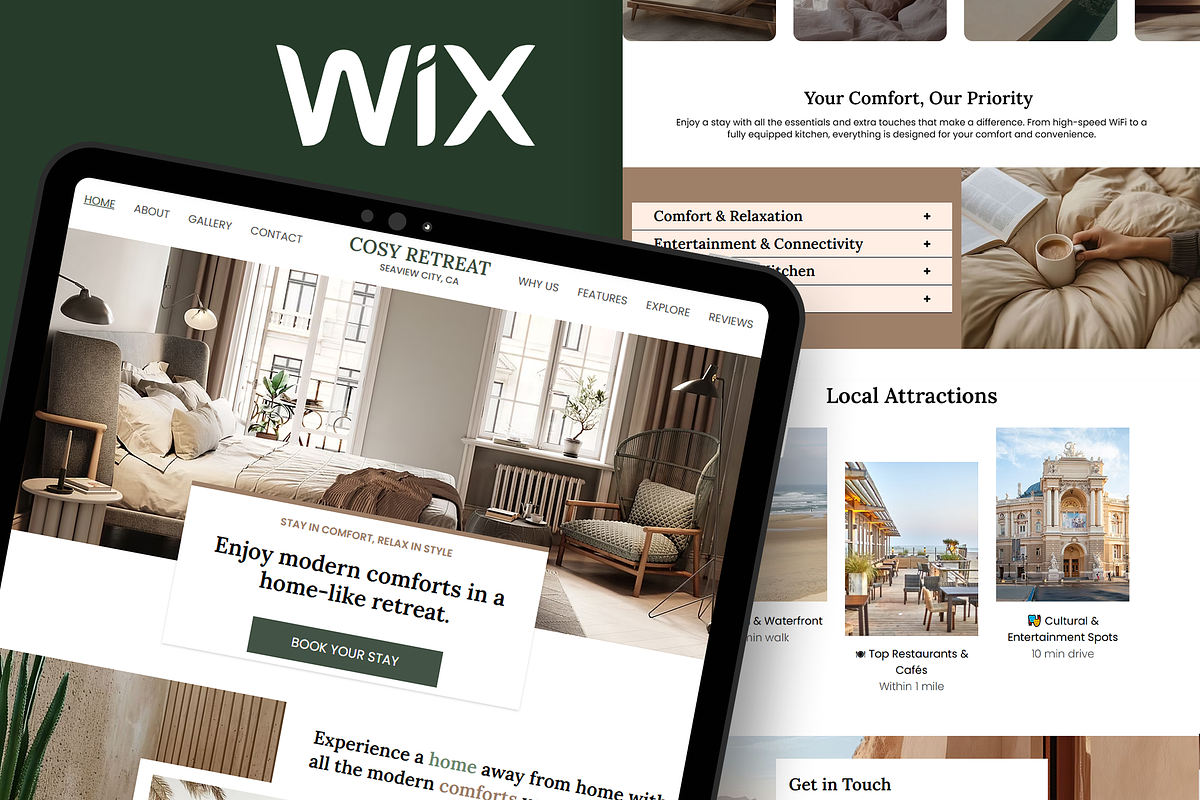 Apartment - Wix Studio Template