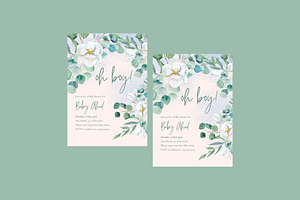 Baby Shower Invitation Template