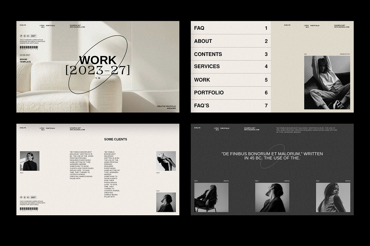 Brand Portfolio Template, a Presentation Template by slidestock55 (Photo 9 of 14)