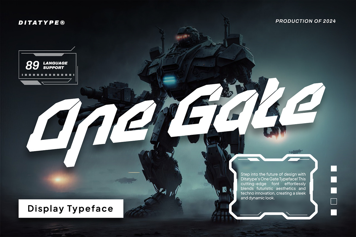 One Gate, a Symbol Font by Ditatype (Photo 1 of 20)