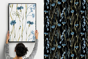 Meadow flowers watercolor patterns, a Pattern Graphic by ArtPavo (Thumbnail 8 of 10)