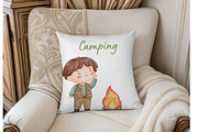 Watercolor Camping Adventure Set, an Illustration by MockupWizard (Thumbnail 5 of 5)