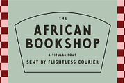 Titular Font - The African BookShop, a Sans Serif Font by Emma Make (Thumbnail 3 of 12)